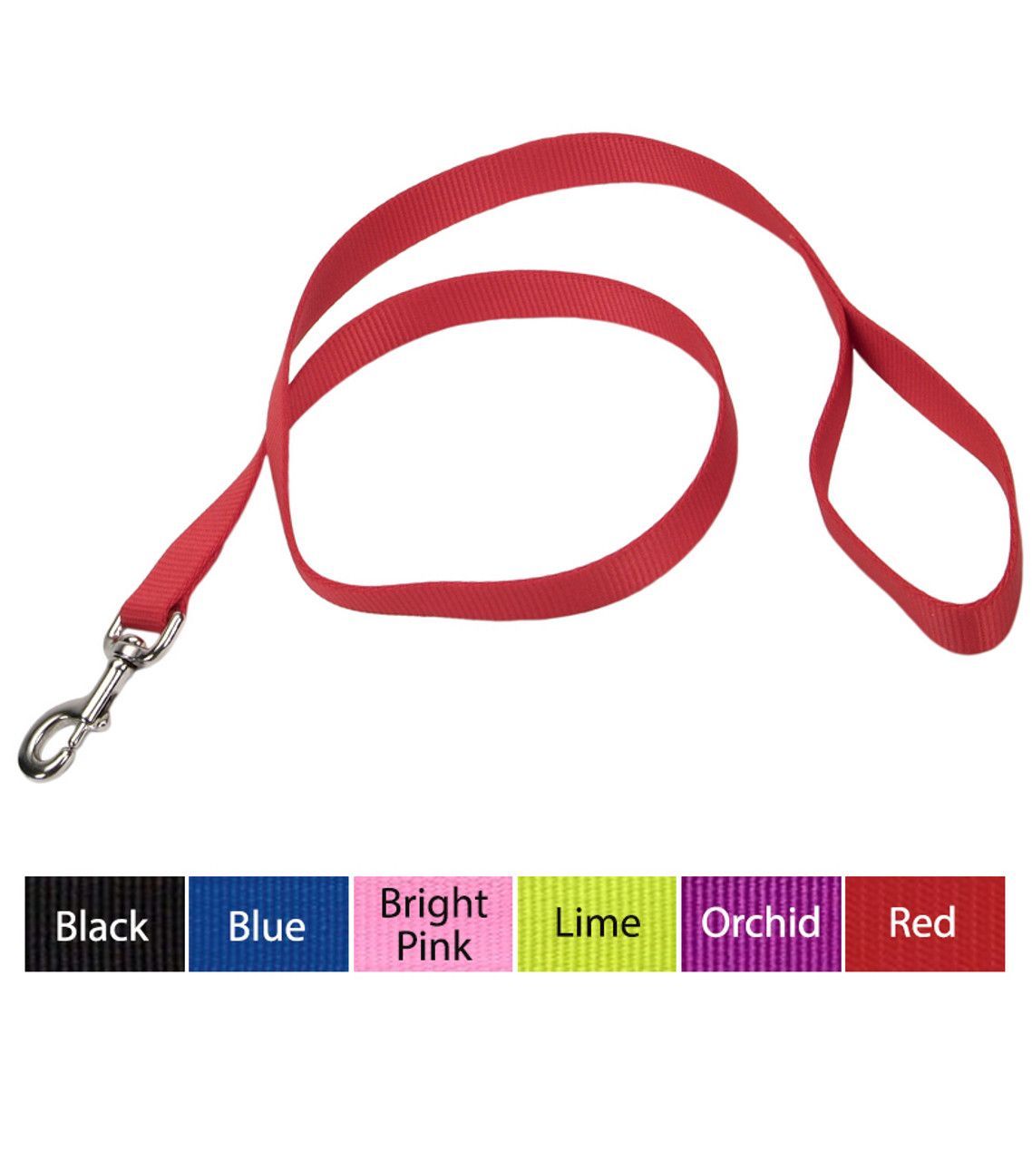Coastal® Single-Ply Nylon Dog Leash 5/8” Coastal® Single-Ply Nylon Dog Leash 5/8”