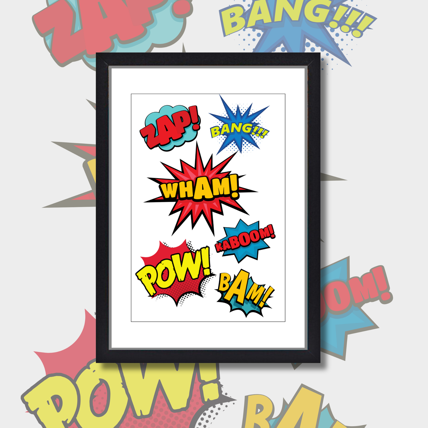 *POP ART* Wow Art : 
Print or Framed Print