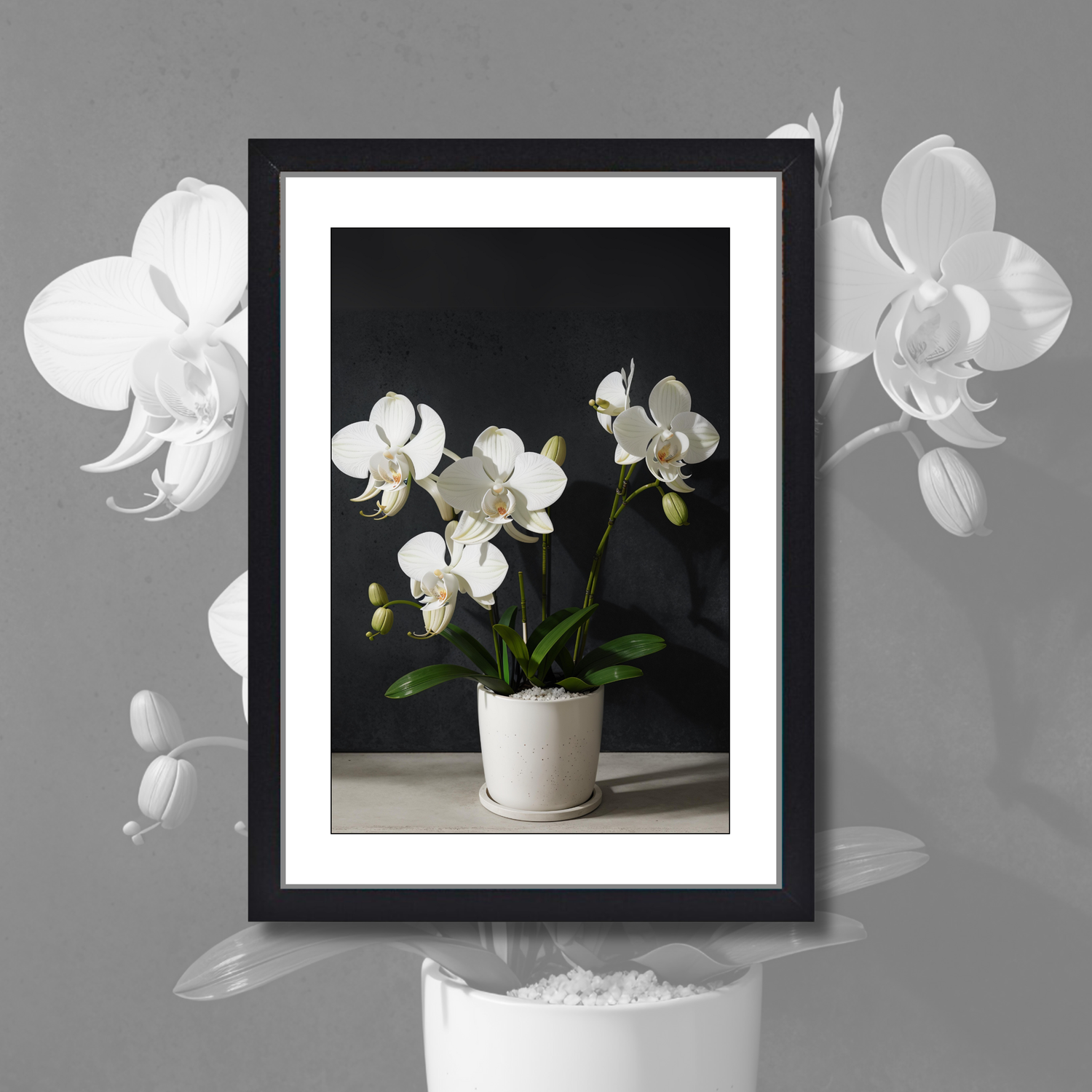*ORCHIDS* Wow Art : 
Print or Framed Print