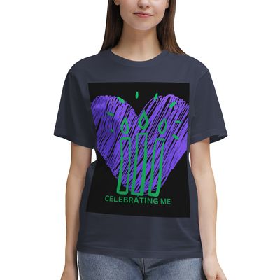 COTTON SELF LOVE BIRTHDAY CAPTION T-SHIRT