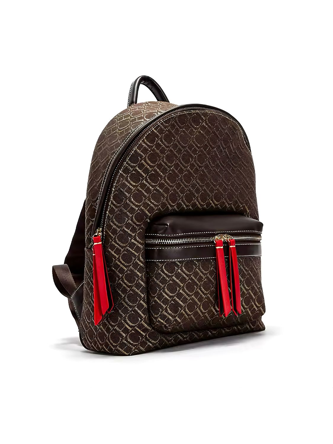 MOCHILA CH LONA PRINT JAQUARD
