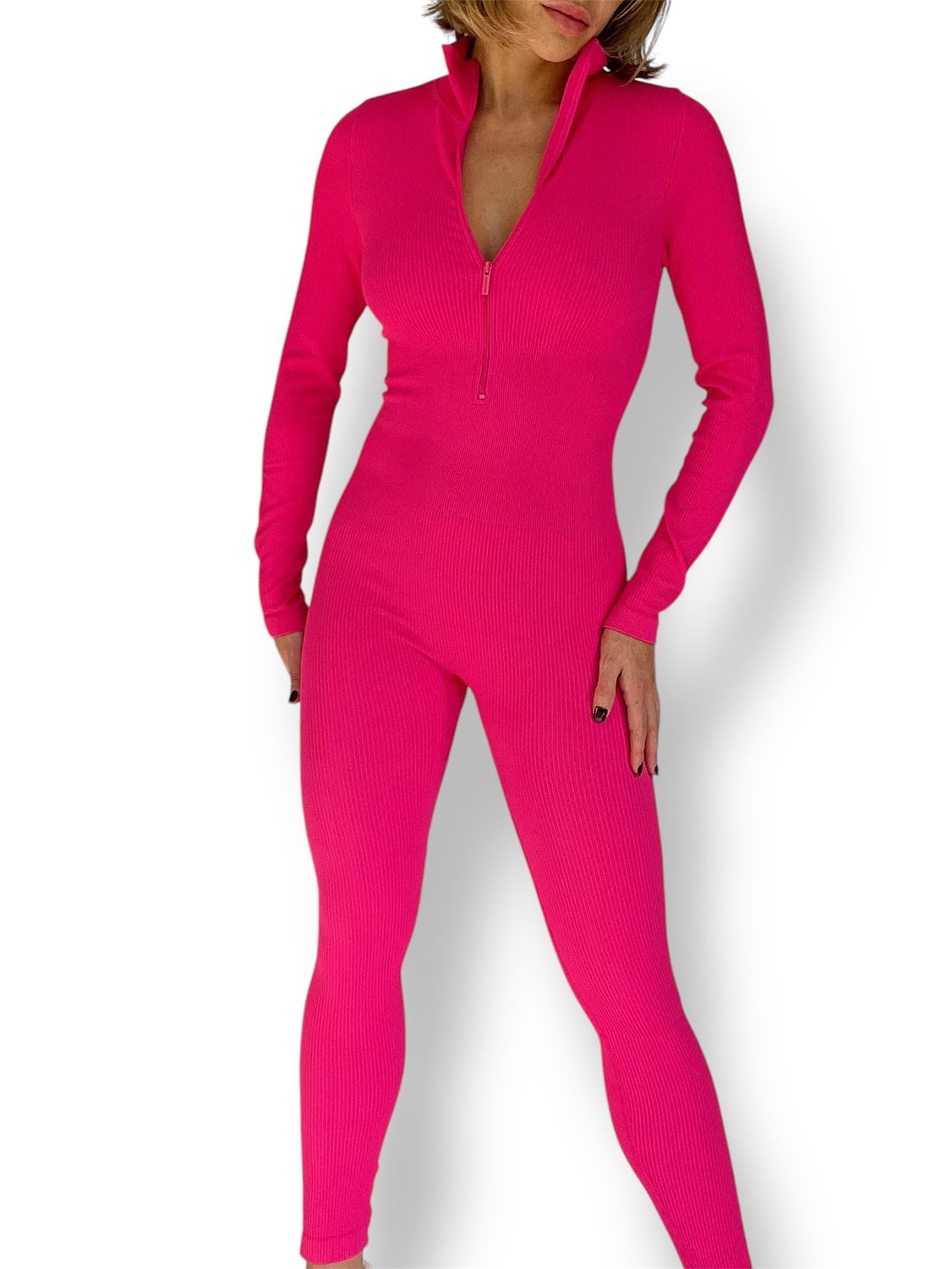 MONO DENSO CREMALLERA FUCSIA
