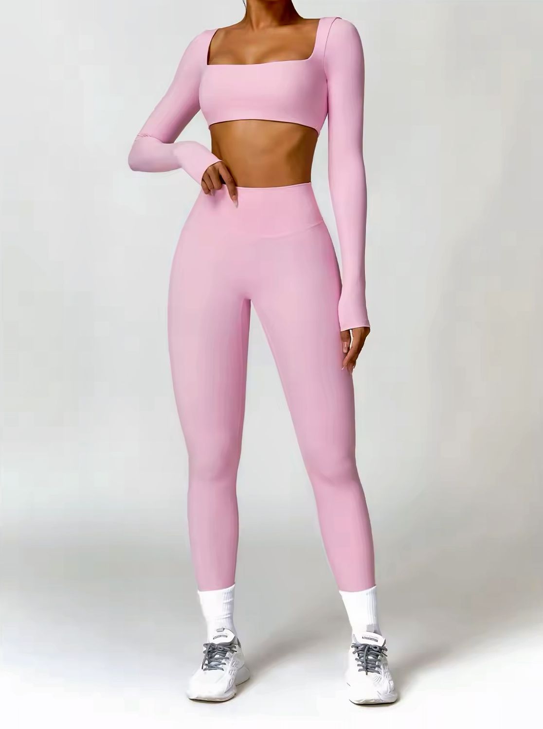 LOLA GYM YOGA BODY SHAPER SET 2 COLORS 🌈