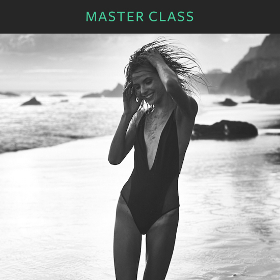 Shooting Models on the Beach