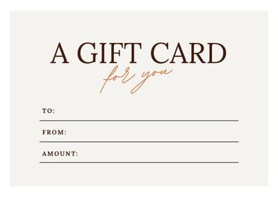 Gift card