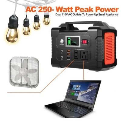 FlashFish 200W Portable Power Station and foldable solar panels