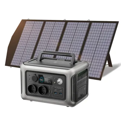 ALLPOWERS Solarpanel, and 600W Portable Power Station .