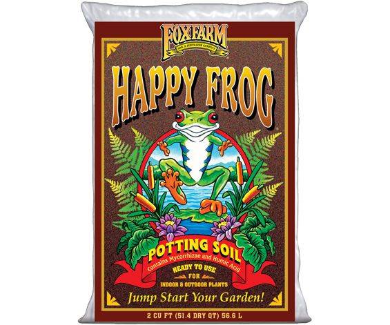 FoxFarm Happy Frog® Potting Soil, 2 cu ft- Pallet Of 60