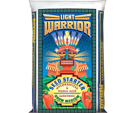 FoxFarm Light Warrior Soilless Mix, 1 cu ft- Pallet of 75