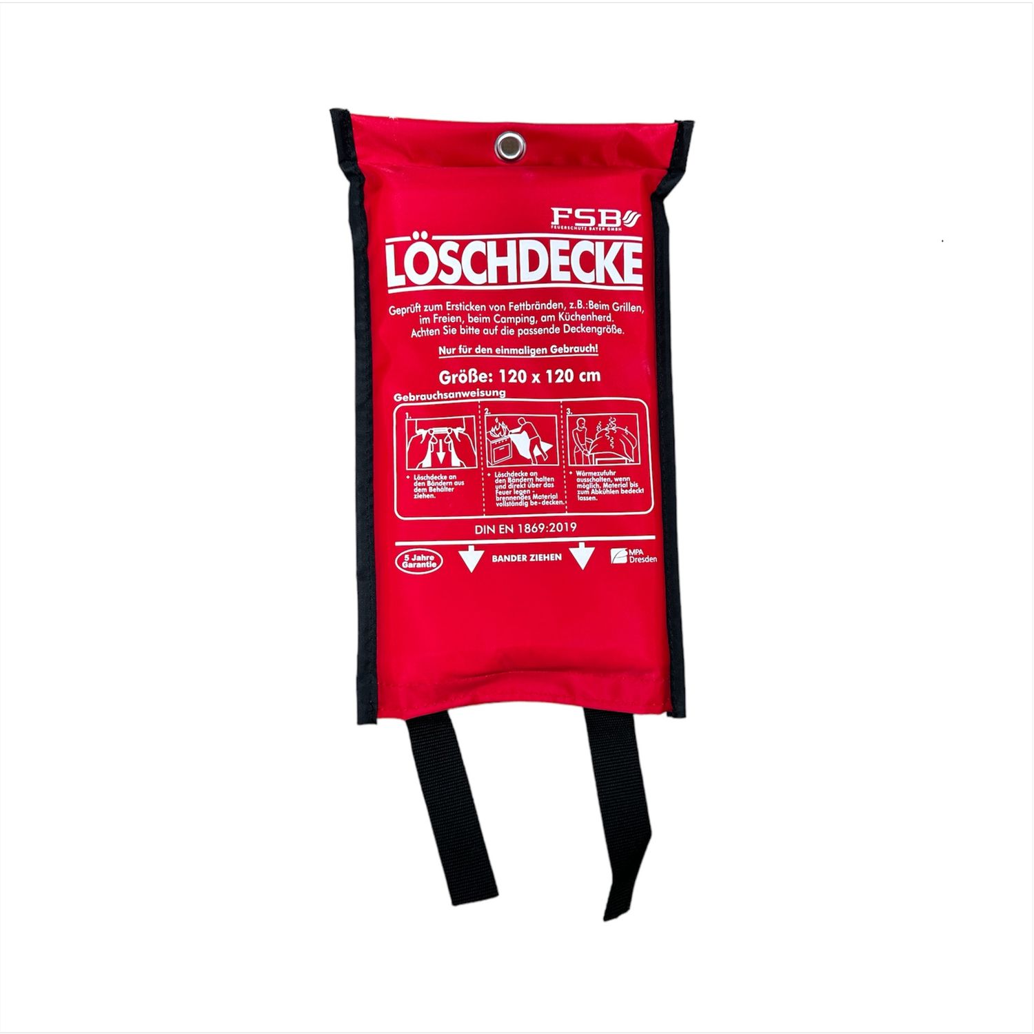 Löschdecke 120 x 120