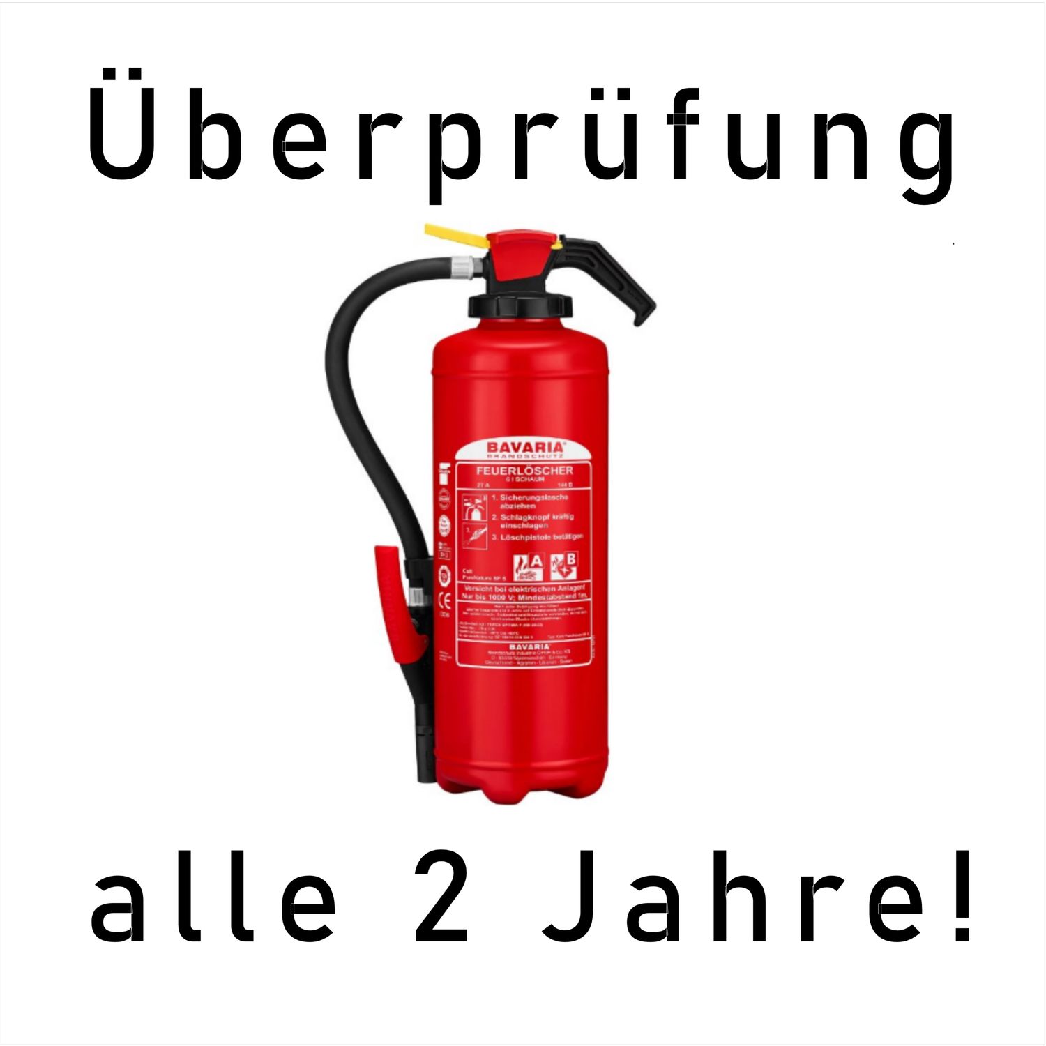 Feuerlöscher Überprüfung