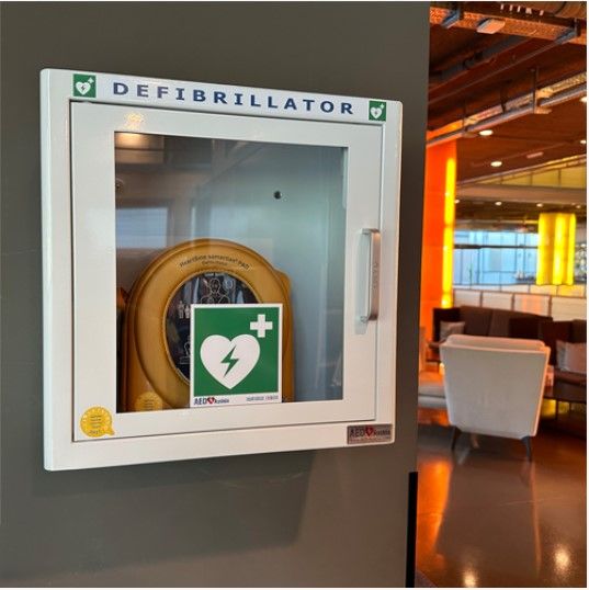 Wandkasten für Defibrillator