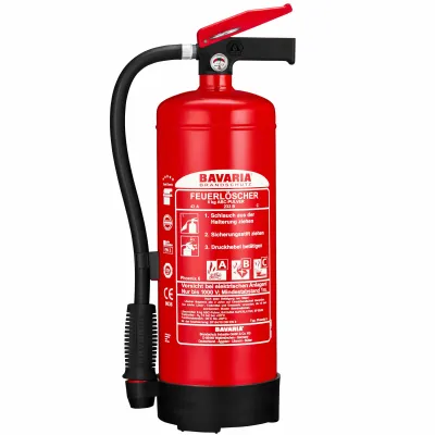 Pulver Feuerlöscher 6 kg Dauerdruck