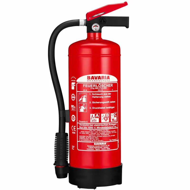 Pulver Feuerlöscher