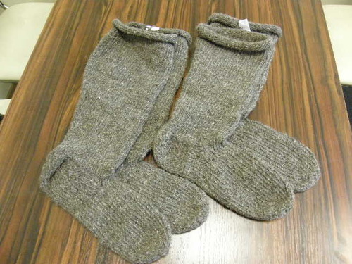 Ancient Coptic long socks - Coptic stitch