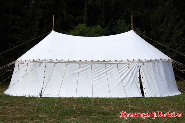 Pavilion with two poles type 4 (11 x 7 m)