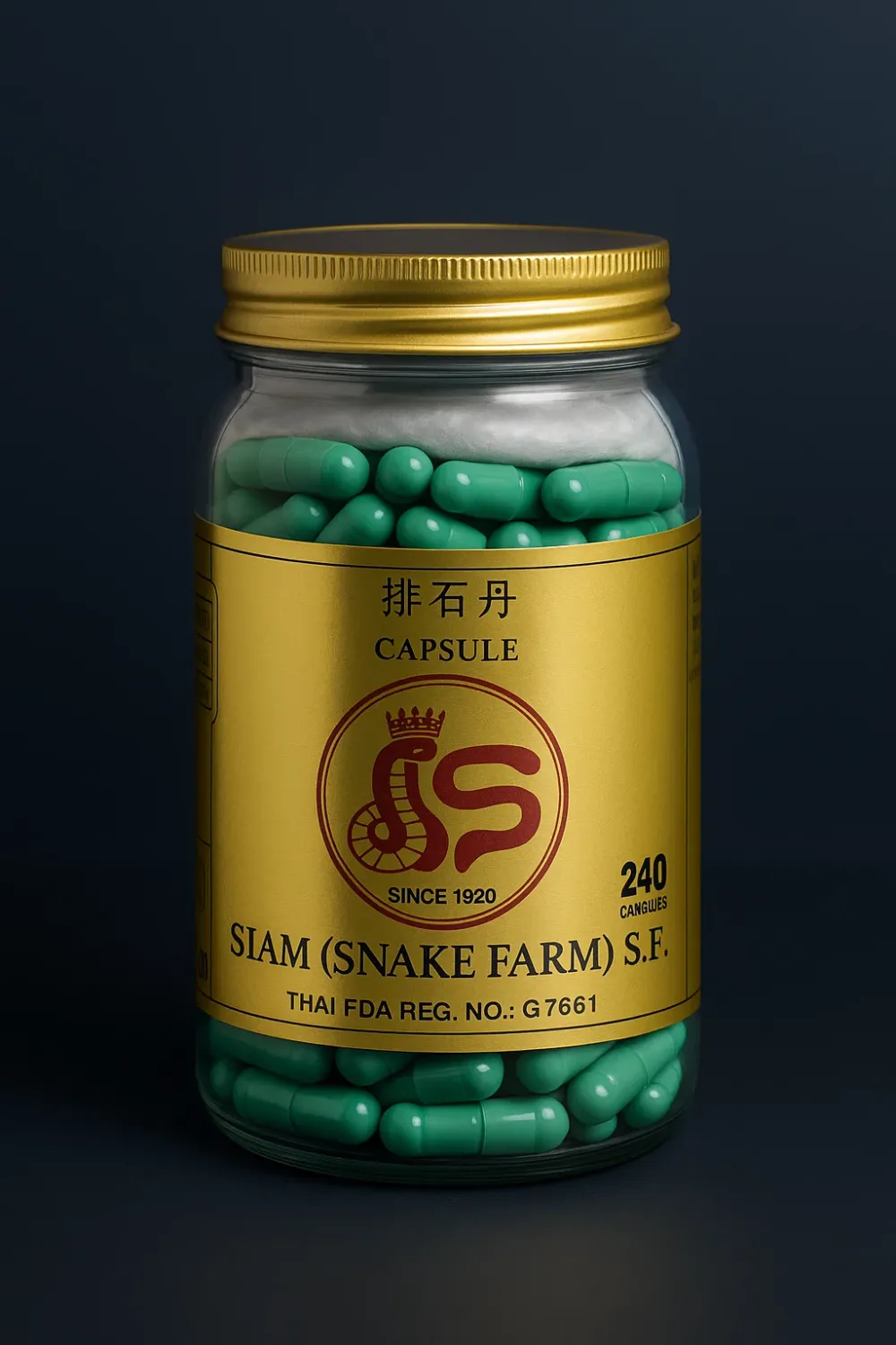 SIAM (SNAKE FARM) S.F. 240 cpr