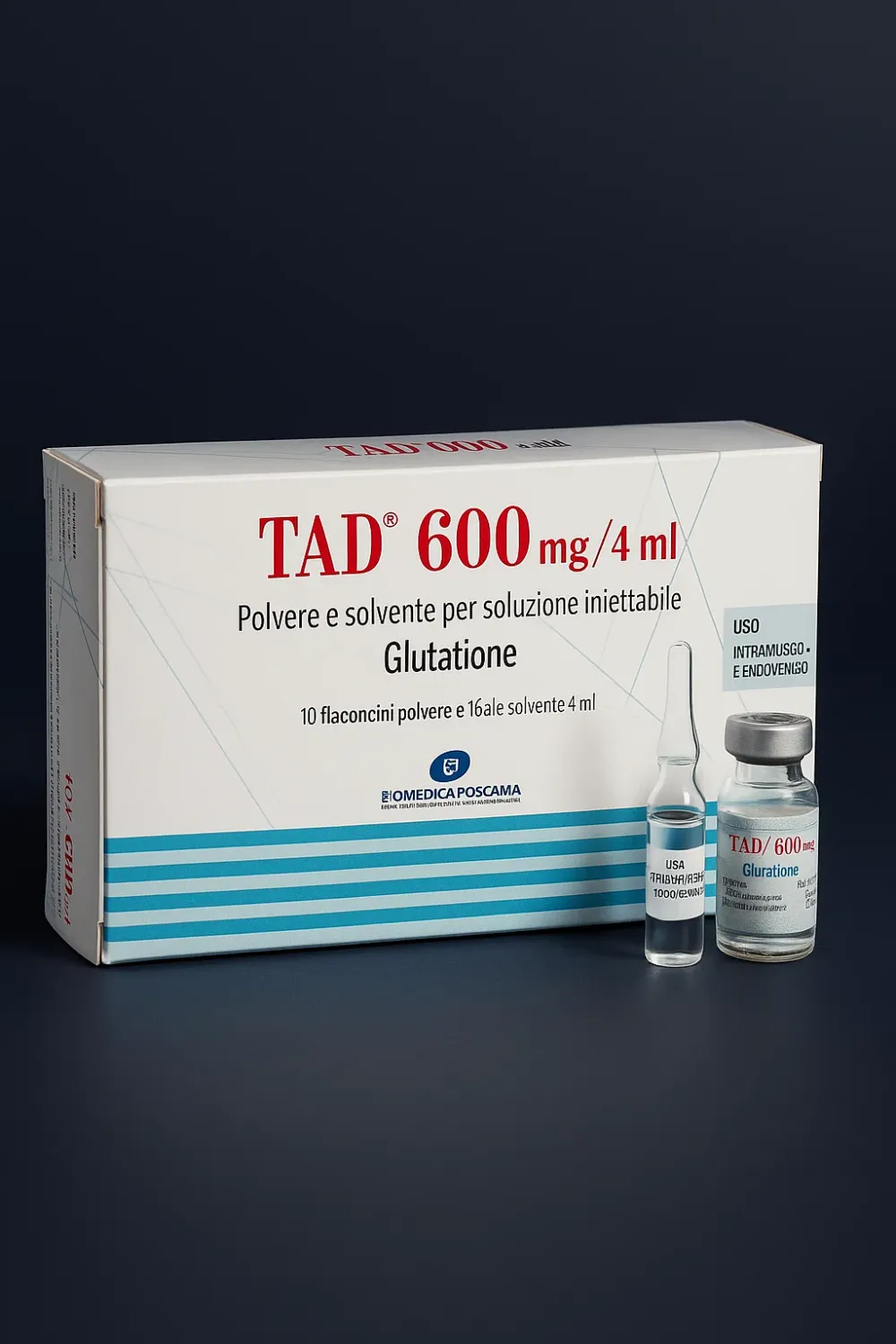 TAD 10 fl 600 mg/4 ml