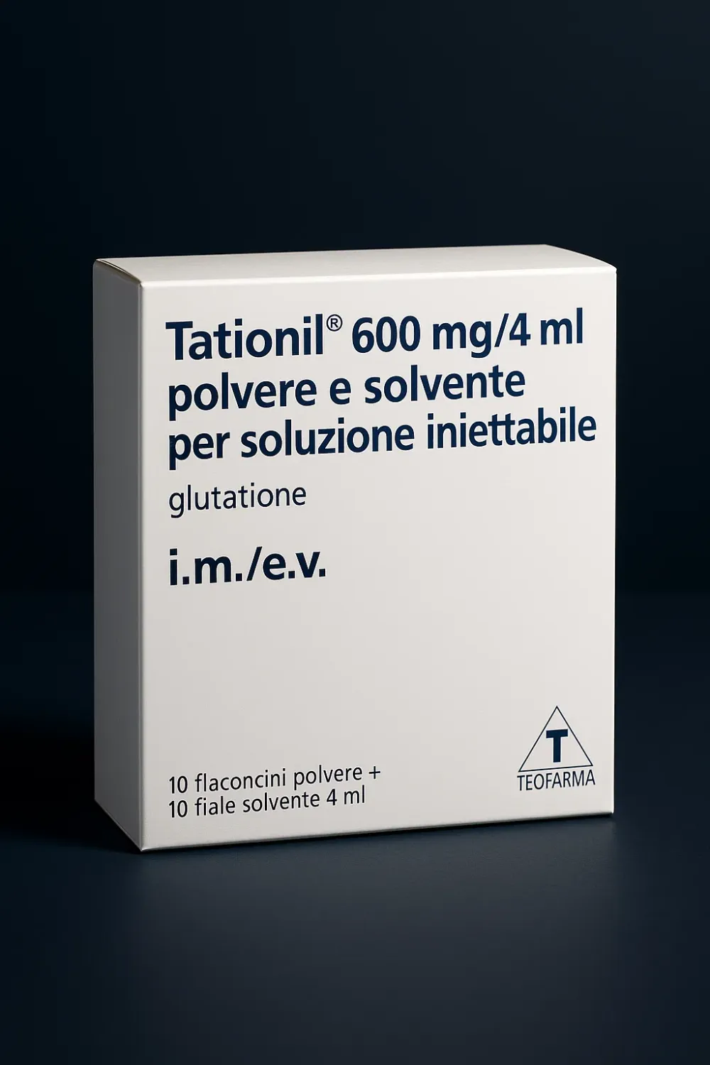 TATIONIL 600 mg/4 ml 10 fiale