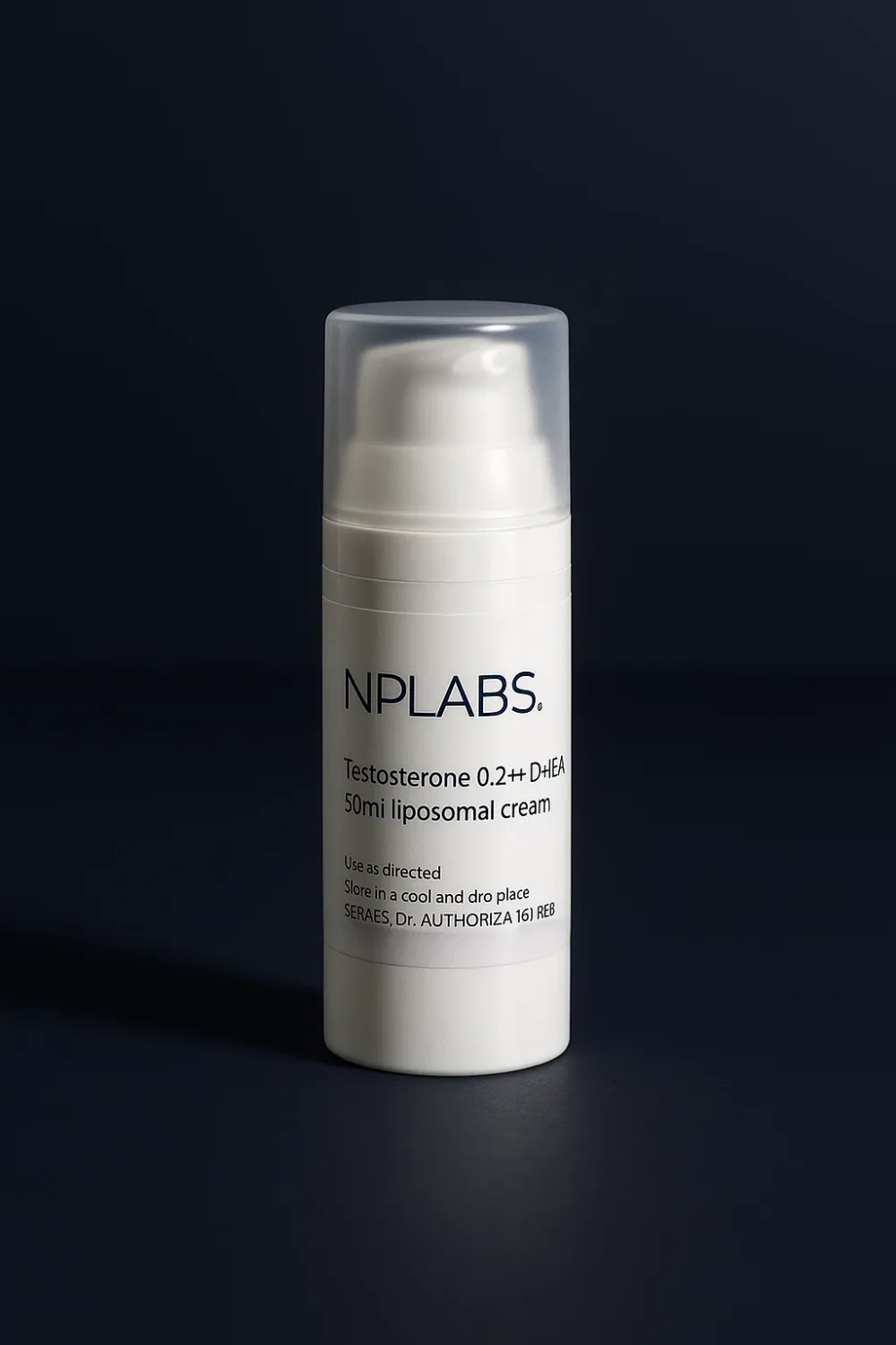 NpLabs Cream 50 ml: TESTOSTERONE 0,2% + DHEA 0,2%