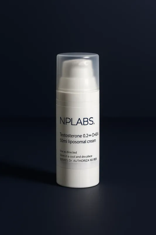 NpLabs Cream 50 ml: TESTOSTERONE 0,2% + DHEA 0,2%