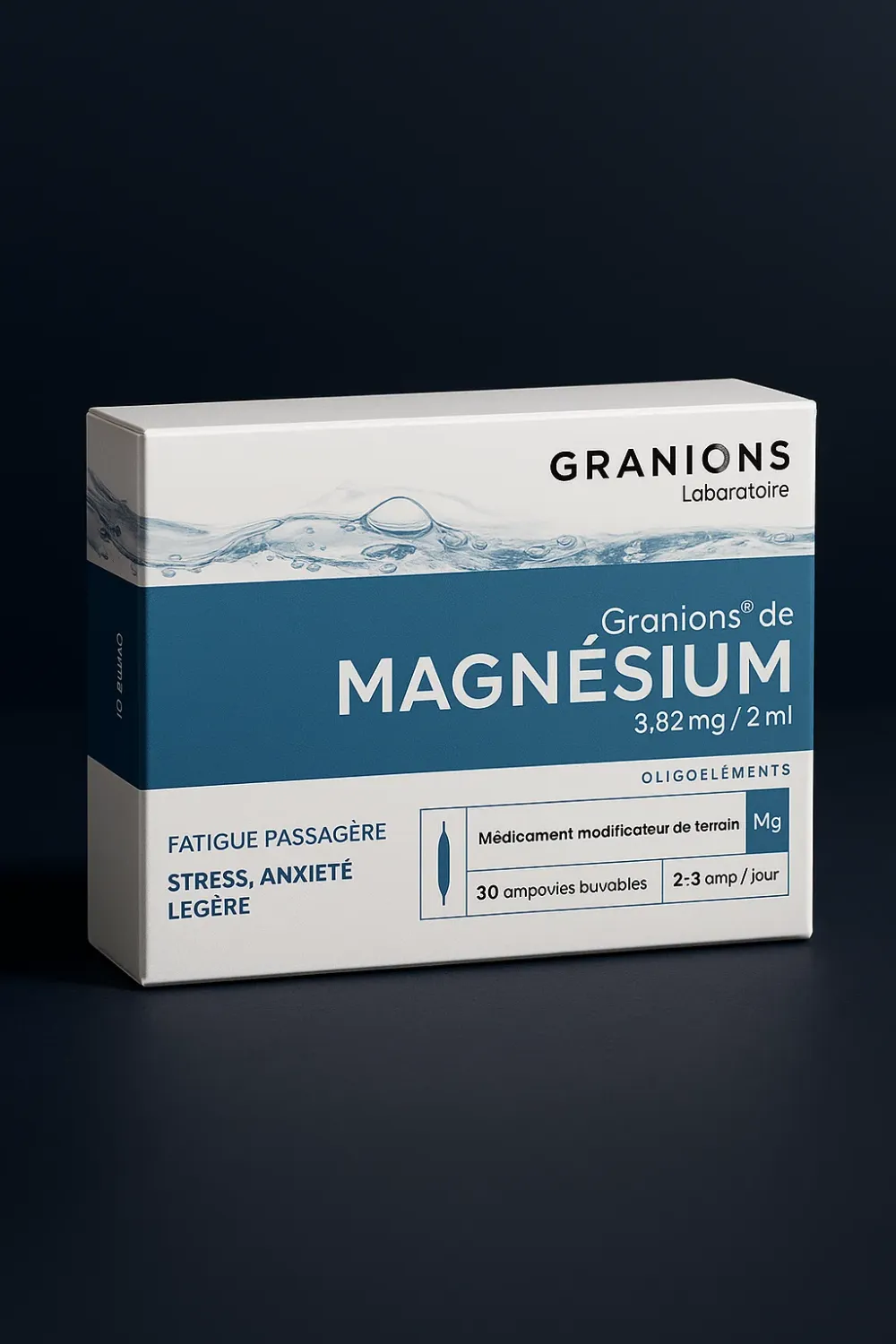 MAGNESIUM 30 ampules granions