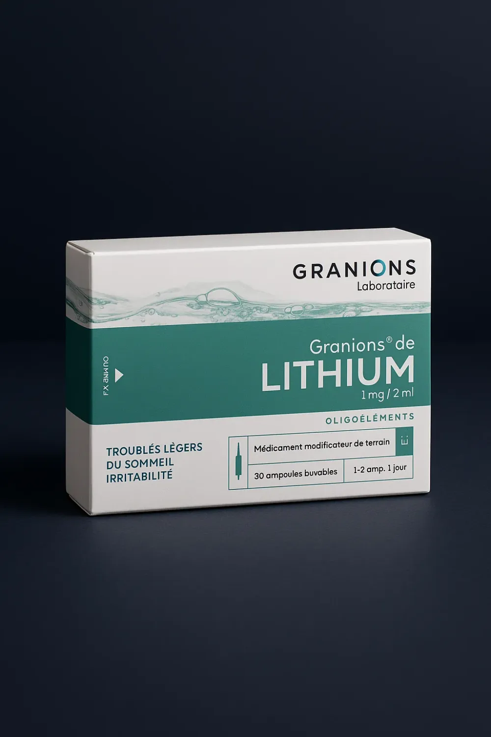 LITHIUM 30 ampules granions