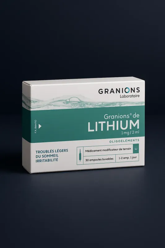 LITHIUM 30 ampules granions