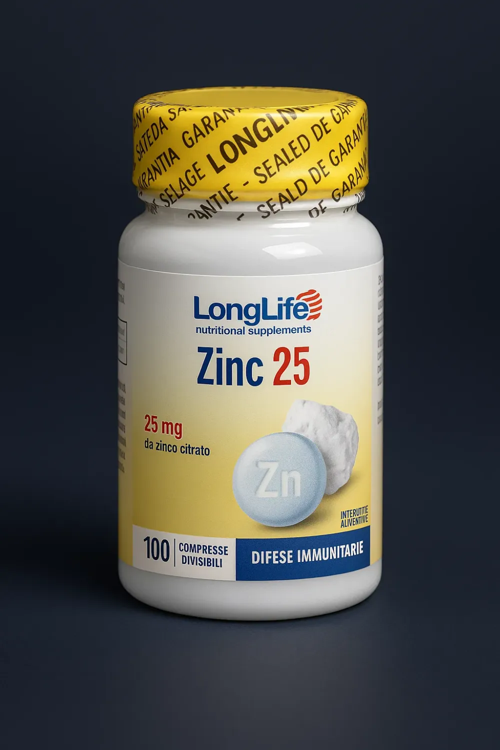 ZINC 25 LongLife® 100 cpr