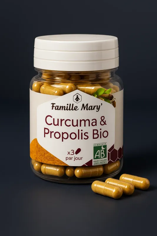 CURCUMA&amp;PROPOLIS bio 60 cpr FamileMary