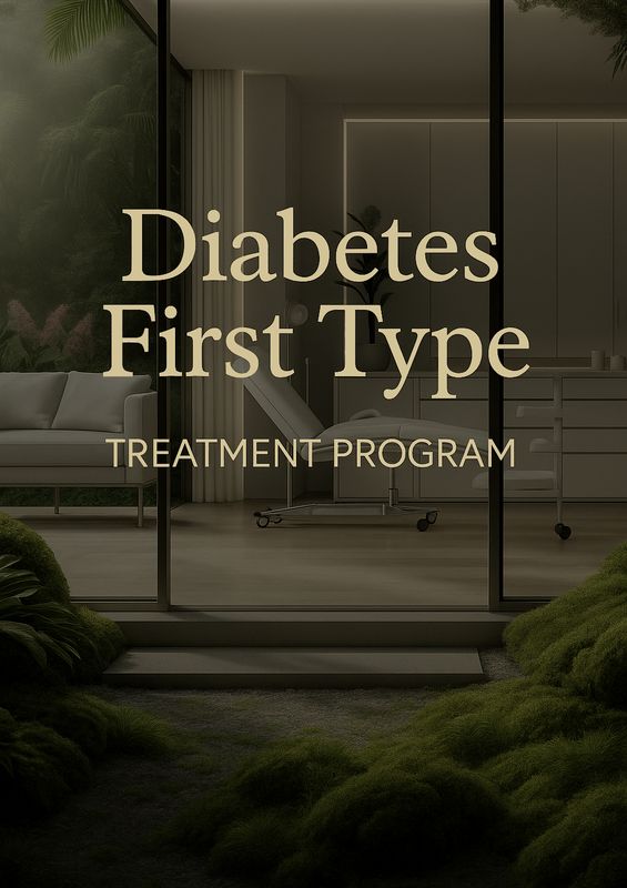 The treatment program of the Diabetes First Type