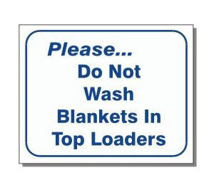 L118 Do Not Wash Blankets...