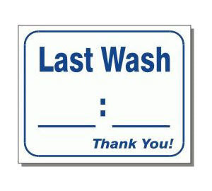 L123 Last Wash...