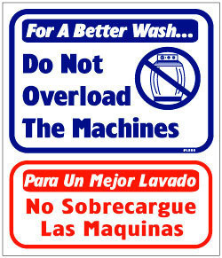 L805 Do Not Overload The Machines
