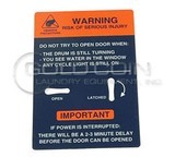 8502-757-002 Dexter Door Open Decal