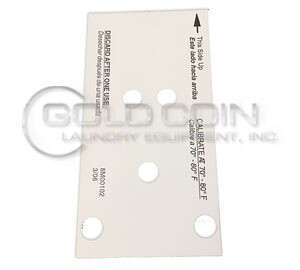 8M00102 CARD, CALIBRATION, U.S.