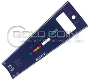 9412-212-002 Dexter T600 Washer Nameplate