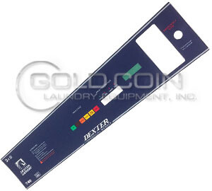 9412-210-002 Dexter T400 Washer Nameplate