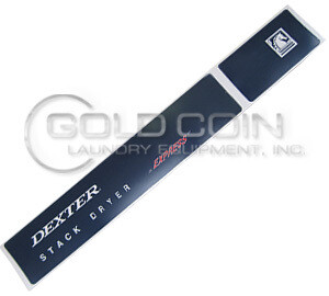 9412-154-001 Dexter Express Dryer Panel Decal