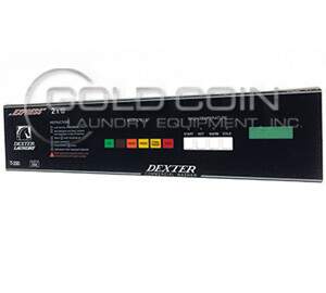 9412-209-001 Dexter T350 Nameplate Black