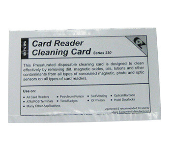 9151-002-003 Card Reader Cleaning Card