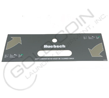 70395901 Huebsch T30 Lint Drawer Overlay