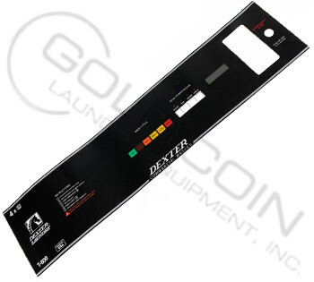 9412-212-001 Dexter T600 Nameplate