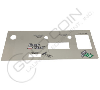 9412-109-001 Easy Card Cabinet Nameplate