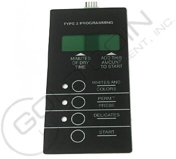 9801-058-004 Dexter Dryer Keypad