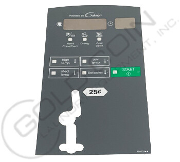 70472101 Huebsch Control Panel Overlay