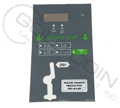 70647501 Huebsch Stack Lower Overlay