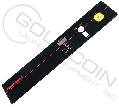 F8293601 Speed Queen 30lb OPL Washer Nameplate