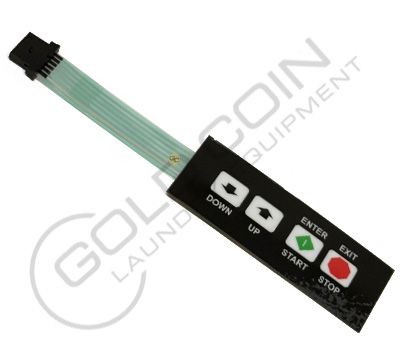9801-061-002 Dexter Washer Black Membrane Switch