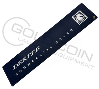 9412-083-001 Dexter T30-T80 Nameplate